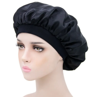 gorra protectora para el cabello de tela