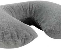 Almohada de tela polar para viaje ,almohada de cuello relleno de algodón sintético,disponible en mas de 20 colores Almohada de cuello