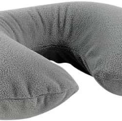 Almohada de tela polar para viaje ,almohada de cuello relleno de algodón sintético,disponible en mas de 20 colores Almohada de cuello